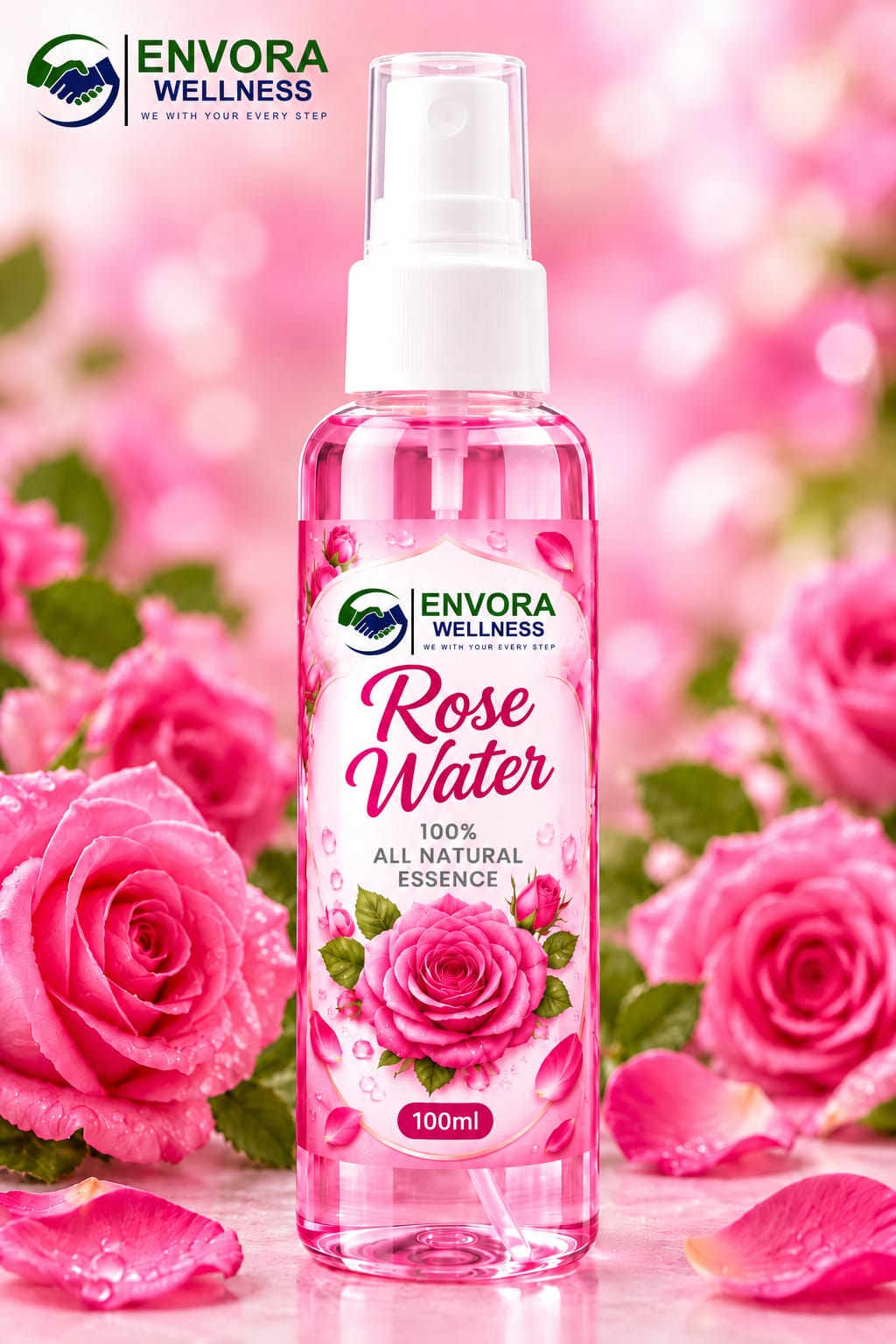 ENVORA ROSE WATER
